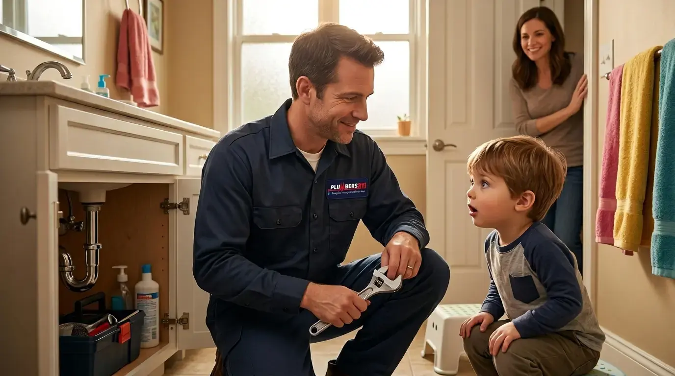 Licensed plumber at work in Willowbrook, IL